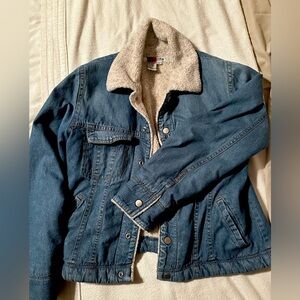 Denim styled jacket